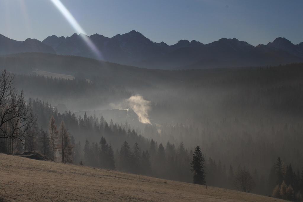 Stylowy Goralski Dom Rozetka Bukowina Tatrzanska Bagian luar foto